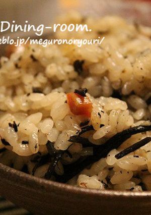 簡単～！ひじき煮リメイク→ひじきご飯-レシピのメイン写真