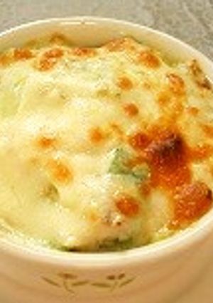 宮城旬野菜。じゃが芋と曲がり葱のグラタン-レシピのメイン写真