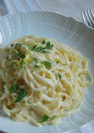 簡単10分★レモンクリームのパスタソース-レシピのメイン写真