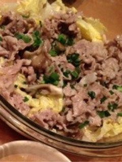 豚と白菜のレンジ蒸し-レシピのメイン写真