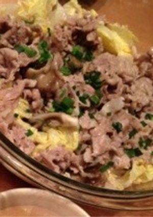 豚と白菜のレンジ蒸し-レシピのメイン写真