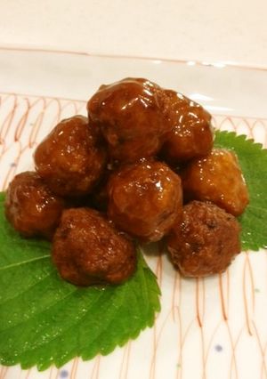 肉だんご-レシピのメイン写真