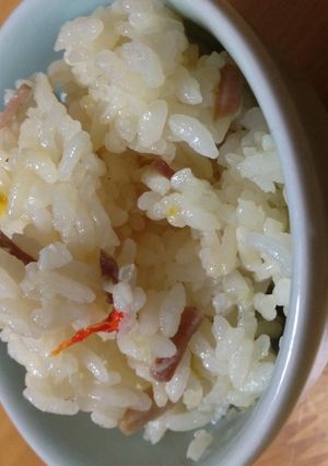 ラーメンスープの炊き込みごはん-レシピのメイン写真