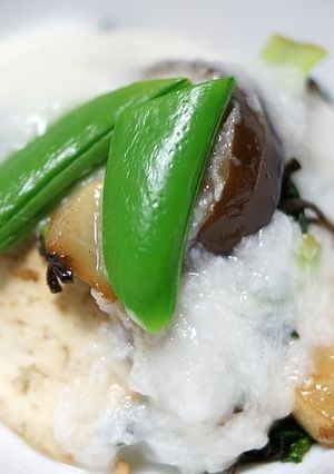 色々野菜の炒め物山芋とろろかけ-レシピのメイン写真