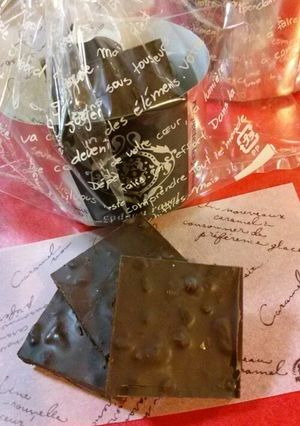 カカオ豆の板チョコ-レシピのメイン写真