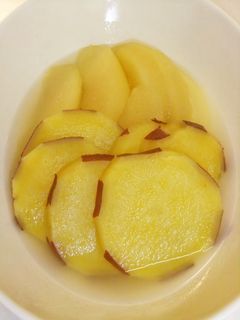レモンで爽やか♡お芋とリンゴの甘煮-レシピのメイン写真