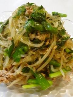 チャプチェ風の春雨と野菜の炒めもの-レシピのメイン写真