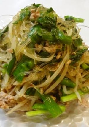チャプチェ風の春雨と野菜の炒めもの-レシピのメイン写真