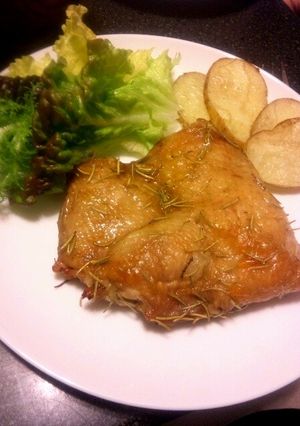 ローズマリー香る♪バルサミコチキングリル-レシピのメイン写真