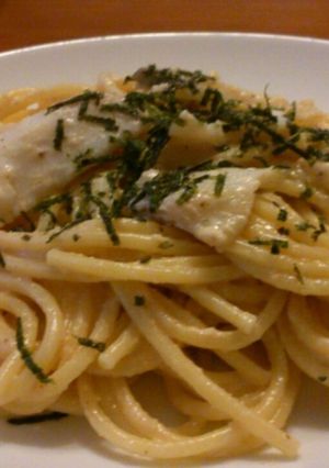 たらとタラコのクリーミー親子パスタ-レシピのメイン写真