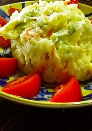 林檎とホワイトオニオンのポテトサラダ-レシピのメイン写真