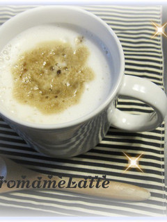 黒豆茶ラテwith黒蜜-レシピのメイン写真