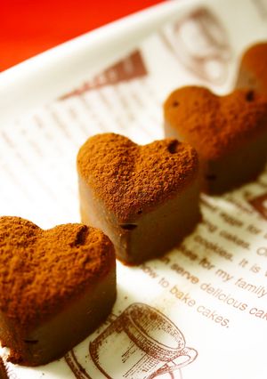 バレンタイン♡レンジで簡単♪生チョコ-レシピのメイン写真