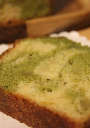 シトロンと抹茶のパウンドケーキ♪-レシピのメイン写真