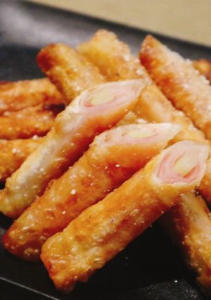 アスパラベーコンの巻き揚げ-レシピのメイン写真