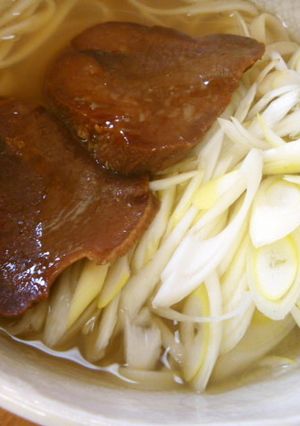 牛タン入り沖縄そば-レシピのメイン写真