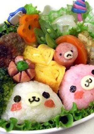 love2アザラシのキャラ弁♪-レシピのメイン写真