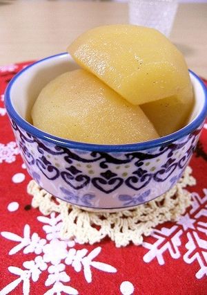 りんごのコンポート-レシピのメイン写真