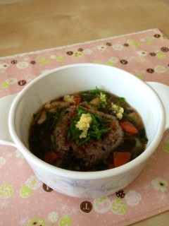 ゴマ油の香る♡焼きおにぎりあんかけ-レシピのメイン写真