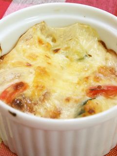 ズッキーニとお餅で✿簡単グラタン。-レシピのメイン写真