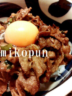 男飯!焼きネギ牛丼-レシピのメイン写真