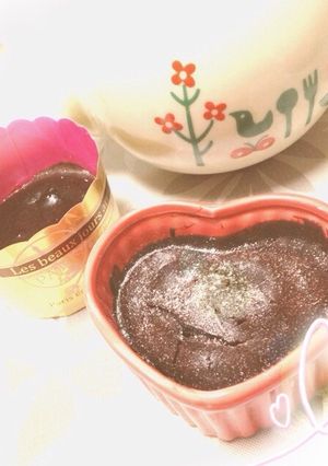 バレンタイン濃厚ガトーショコラ-レシピのメイン写真