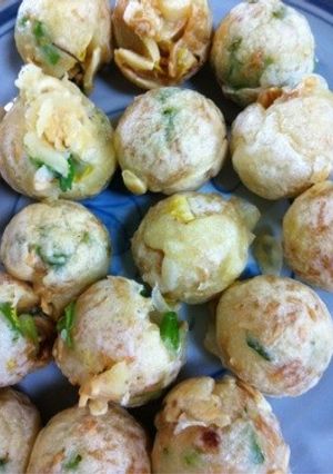 たこ焼き器☆チヂミ粉！-レシピのメイン写真
