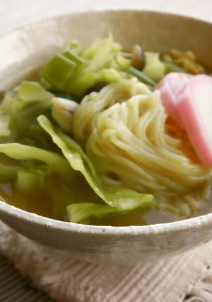 簡単！ホカホカあったかカレー素麺-レシピのメイン写真