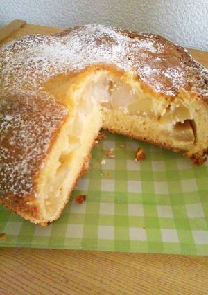 リンゴのケーキ-レシピのメイン写真