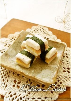 チーズ入りはんぺんの海苔巻き-レシピのメイン写真