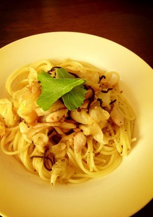 鶏肉とキャベツのさっぱりスパゲティ-レシピのメイン写真