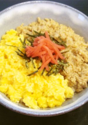 鶏そぼろご飯-レシピのメイン写真