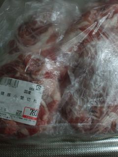 私の大量お肉冷凍保存の時のラベルの使い方-レシピのメイン写真