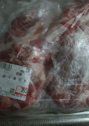 私の大量お肉冷凍保存の時のラベルの使い方-レシピのメイン写真
