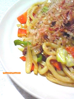 簡単!美味しい焼きうどん-レシピのメイン写真