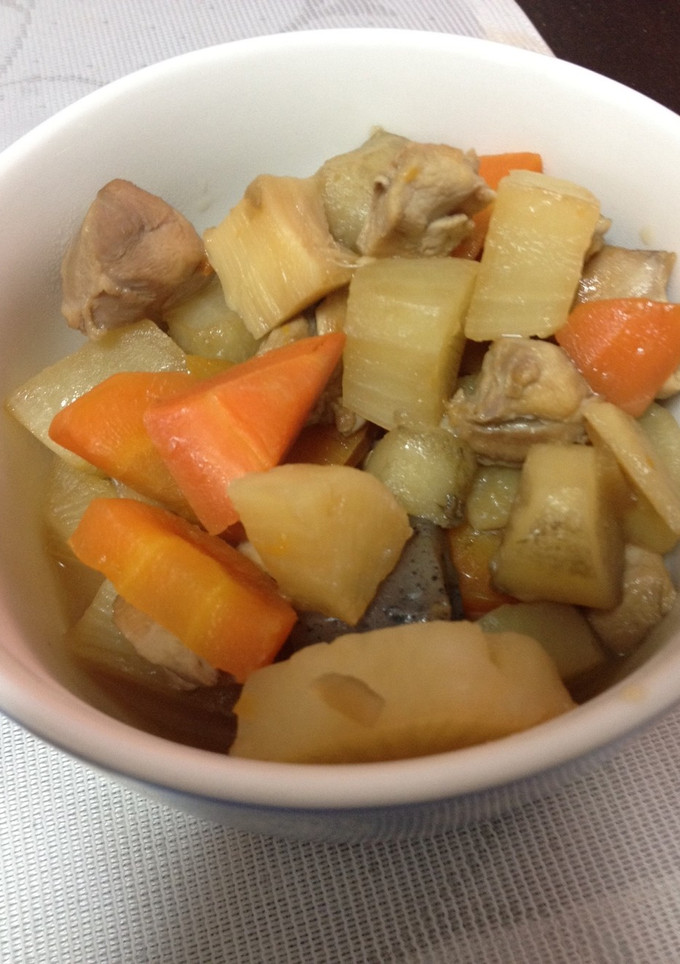 煮るだけ簡単　筑前煮-レシピのメイン写真