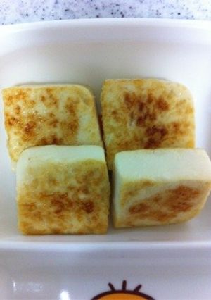離乳食後期からの豆腐ステーキ-レシピのメイン写真