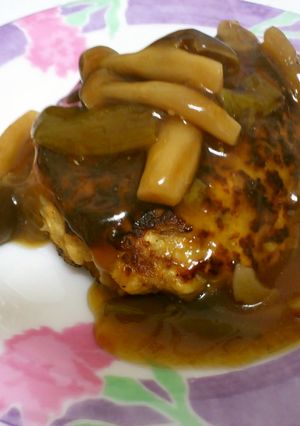 残ったすき焼きdeハンバーグ☆-レシピのメイン写真