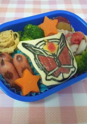 キャラ弁★ウィザード★フレイムドラゴン-レシピのメイン写真