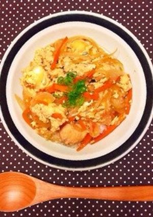 。*我が家の親子丼*。-レシピのメイン写真