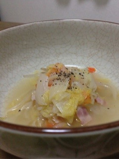 白菜うまうまスープ♪離乳食にも-レシピのメイン写真