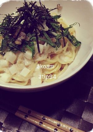 ◆長芋とえのきのネバシャキ和風パスタ◆-レシピのメイン写真