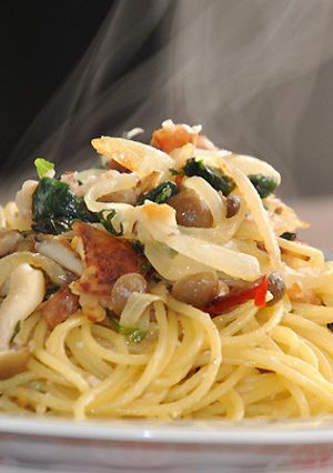 ☆ベーコンと青じその美味し~い!パスタ-レシピのメイン写真