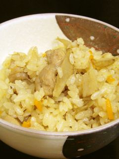 鶏ごぼうの炊き込みご飯-レシピのメイン写真