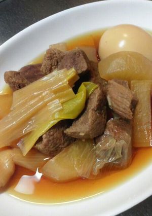 炊飯器で簡単！鹿の角煮を作りました。-レシピのメイン写真