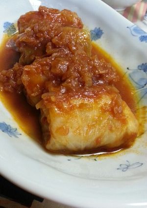 簡単☆ケチャップでトマト煮込み風-レシピのメイン写真