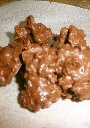 ビックリマン！簡単ざくざくブロックチョコ-レシピのメイン写真