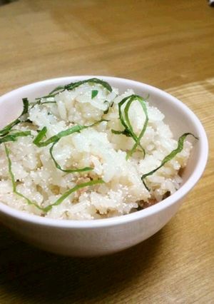 簡単☆大葉のせ明太子ご飯-レシピのメイン写真