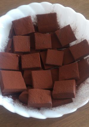 簡単 大人な生チョコ-レシピのメイン写真