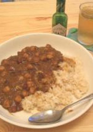 ひき肉とひよこ豆のカレー-レシピのメイン写真